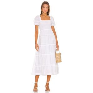 ASTR the Label Orla Dress in Whtie